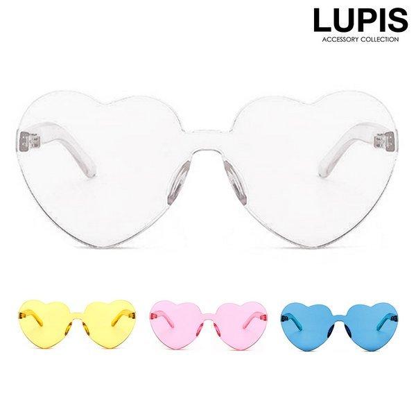 LUPIS（ルピス） ハートサングラス サングラス レディース フラット