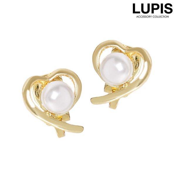 イヤリング パール シンプル ハート クリップ 上品 大人 安い ルピス V04 Lupis 通販 Yahoo ショッピング