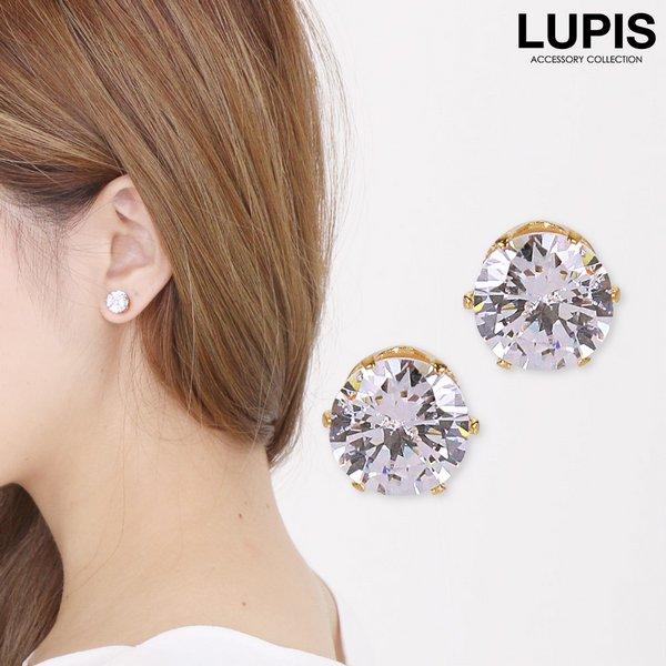 ピアス ストーン シンプル クリア 小さめ 上品 大人 代 30代 40代 50代 ルピス V0290 Lupis 通販 Yahoo ショッピング