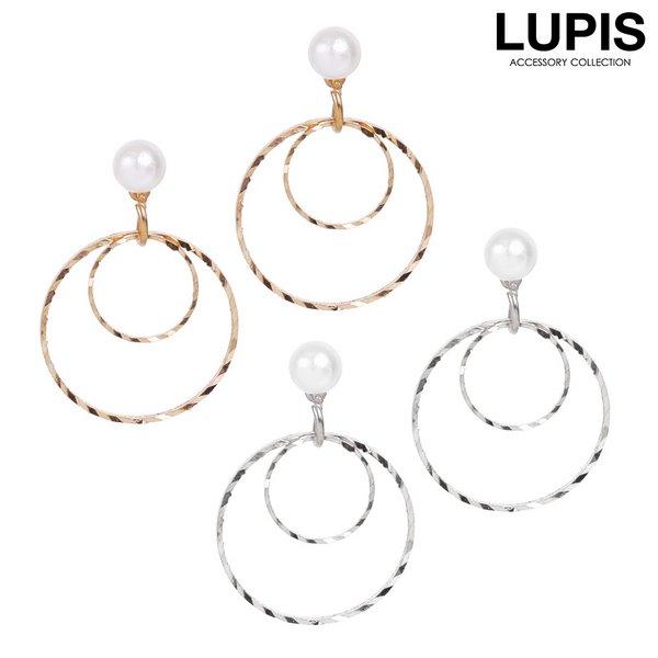 ピアス レディース パール サークル シンプル オシャレ 上品 結婚式 二次会 V0502 Lupis 通販 Yahoo ショッピング