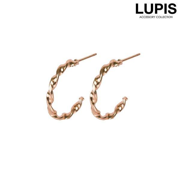 ピアス フープピアス シンプル ツイスト 大人っぽい かわいい ルピス V0748 Lupis 通販 Yahoo ショッピング