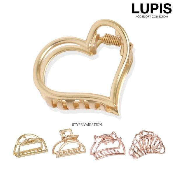 ヘアクリップ ヘアアクセサリー プチクリップ キャット ハート シェル 小さめ フレーム かわいい ルピス V0840 Lupis Yahoo 店 通販 Yahoo ショッピング