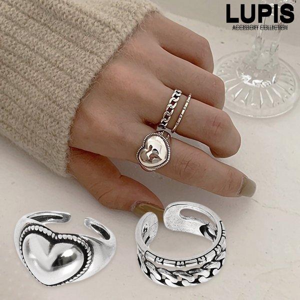 指輪 レディース おしゃれ リング チェーン ハート シルバー V0919 Lupis 通販 Yahoo ショッピング