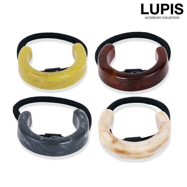 ヘアアクセサリー ヘアゴム マーブル カーブヘアゴム シンプル おしゃれ 大人 ルピス V1165 Lupis Yahoo 店 通販 Yahoo ショッピング