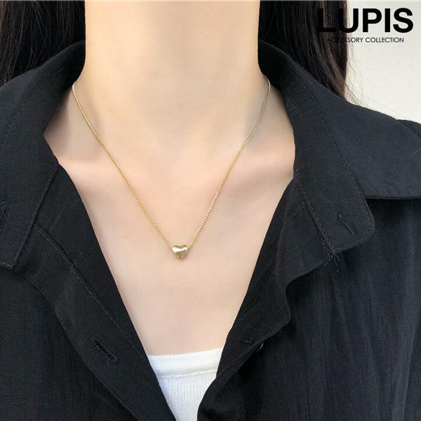LUPIS（ルピス） ネックレス レディース ハート メタル プチハート