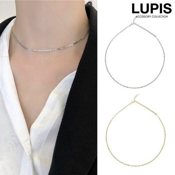 ネックレス レディース チェーン チェーンのみ チェーンだけ メタル シンプル フラット ゴールド シルバー ルピス V1404 Lupis Yahoo 店 通販 Yahoo ショッピング