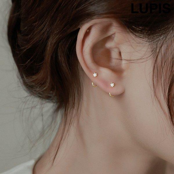 ピアス チェーン メンズ フープ S925 韓国 シンプル キャッチなし 両耳 通販 ピアス メンズ フープ S925 韓国 シンプル キャッチなし シンプル 両耳