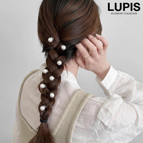 LUPIS（ルピス） ヘアアクセサリー ヘアクリップ ヘアピン 一粒パール