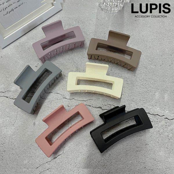 品番 : v1987サイズ : 横幅約8.7cm × 高さ約4.8cmその他 : モニター・撮影環境により実際の商品と色味が異なる場合があります。商品の説明大人らしいマットカラーのレクタングル型バンスクリップ。しっかりとしたホールド力で、い...