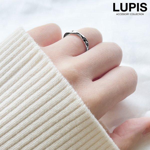 LUPIS（ルピス） 指輪 リング レディース シルバー メタル ツイスト