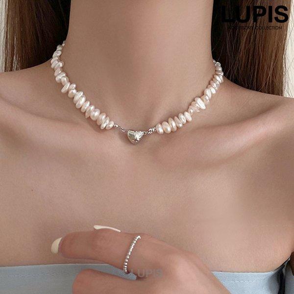 【新品・未使用】ELIOU エリウ　バロックパール×ビーズ ネックレス TOMORROWLAND （トゥモローランド）の「ELIOU パールネックレス