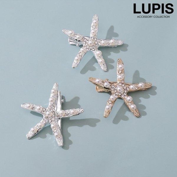 LUPIS（ルピス） ヘアアクセサリー ヘアクリップ スターフィッシュ