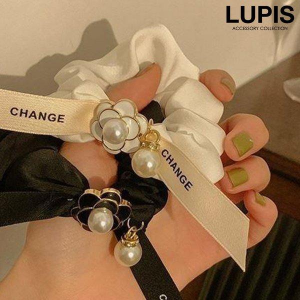 LUPIS（ルピス） ヘアアクセサリー ヘアゴム シュシュ フラワー