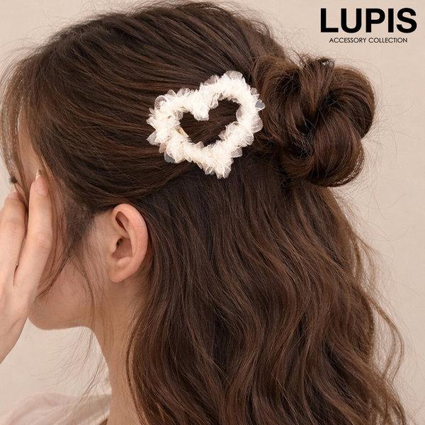 LUPIS（ルピス） ヘアアクセサリー パッチンピン ヘアピン ハート