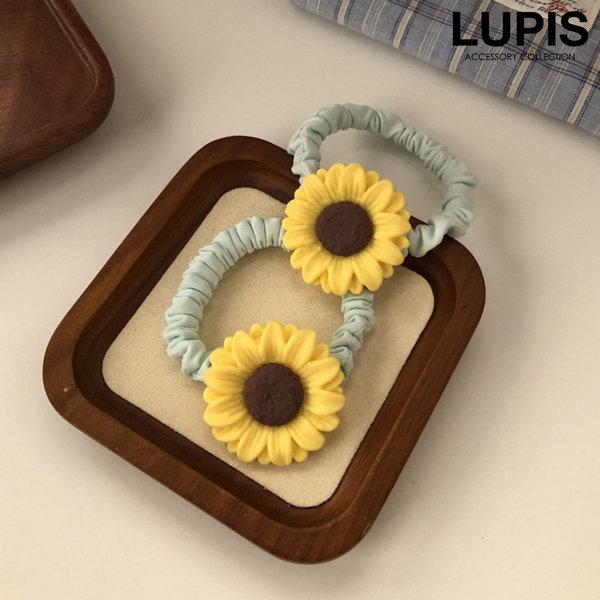 LUPIS（ルピス） ヘアアクセサリー ヘアゴム ひまわり フラワー 花
