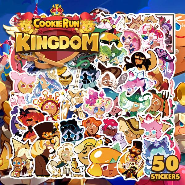クッキーラン キングダム ステッカー 50枚セット PVC 防水 シール 大量 Cookie Run Kingdom ゲーム キャラクター グッズ BTS