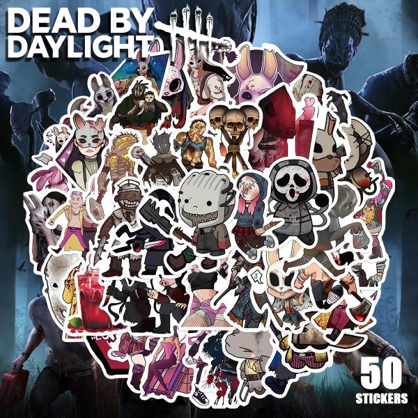 デッド バイ デイライト ( Dead by Daylight ) のステッカー50枚セット。防水加工ですので幅広い用途でご使用頂けます。スーツケースやパソコン、スケートボードなどに最適！ステッカーは1枚ずつ形に合わせて切り抜かれています。...