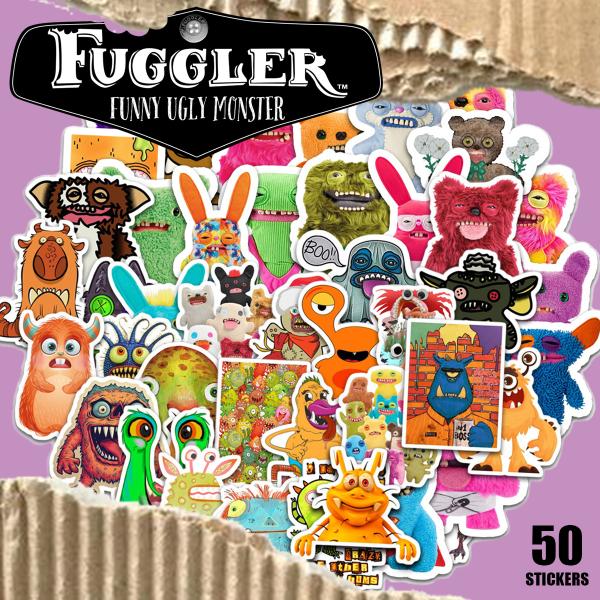 希少　けものフレンズがーでん　ポップセット　シールなどおまけ付き ファグラー Fuggler ステッカー 50枚セット PVC 防水 シール