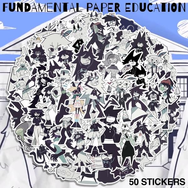 Fundamental Paper Education ( ファンダメンタルペーパーエデュケーション ) のステッカー50枚セット。防水加工ですので幅広い用途でご使用頂けます。スーツケースやパソコン、スケートボードなどに最適！ステッカーは1...