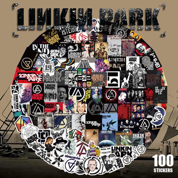 LINKIN PARK リンキンパーク ステッカー 100枚セット PVC 防水 シール