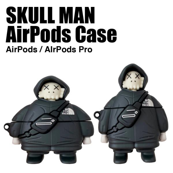 SKULL MAN AirPods AirPods Pro P[X 3 AirPods3 GA|bY v hN XJ} KCRc Xg[g Jo[ Cz wbhz iPhone