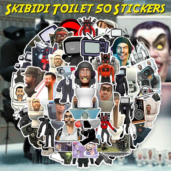 Skibidi Toilet ( スキビディトイレ ) のステッカー50枚セット。防水加工ですので幅広い用途でご使用頂けます。【Skibidi Toiletとは】2023年からYoutubeにて「DaFuq!?Boom!!」というチャンネル...