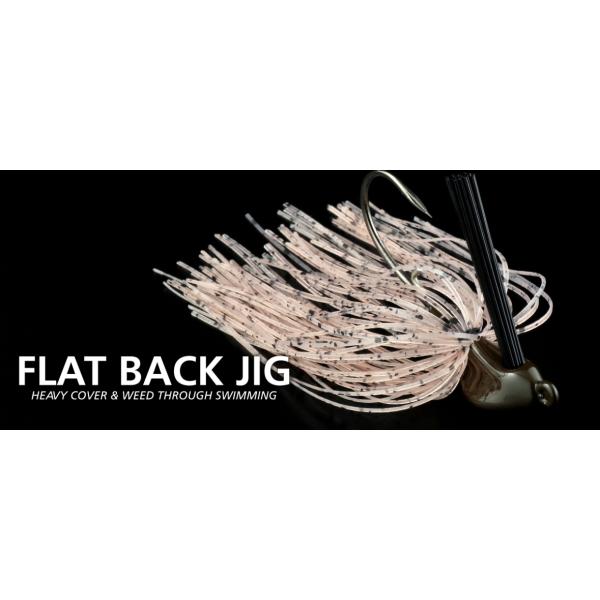 デプス FLAT BACK JIG フラットバックジグ シリコンスカート 3/8oz