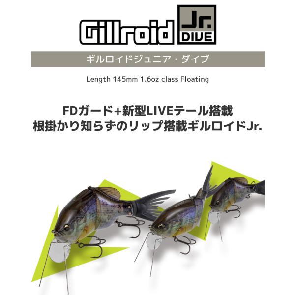 イマカツ GillRoid Jr. DIVE ギルロイドジュニア・ダイブ 3Dリアリズム