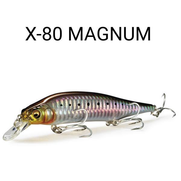 メガバス　X80 マグナム＋1 9個セット新品未使用 X-80 MAGNUM+1(X-80マグナム+1) GG ピンクイワシ ルアー