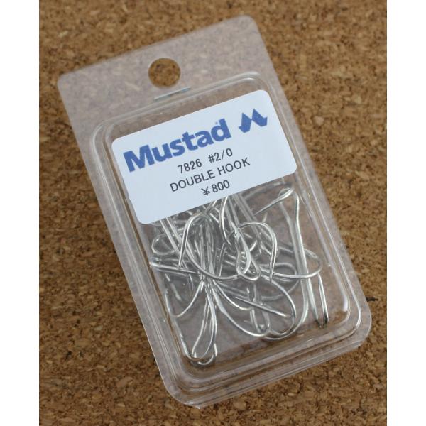 マスタッド 7826 ダブルフック ＃2/0 （15本入） : lureshopSAWAヤフー