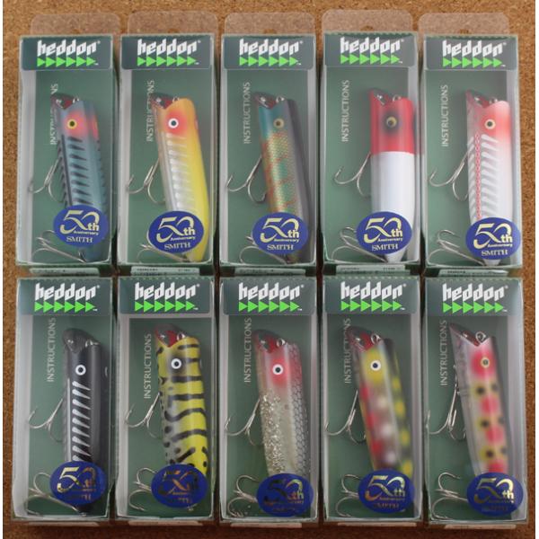 Heddon ヘドン プランキングバサースプークPL 10色セット スミス50周年