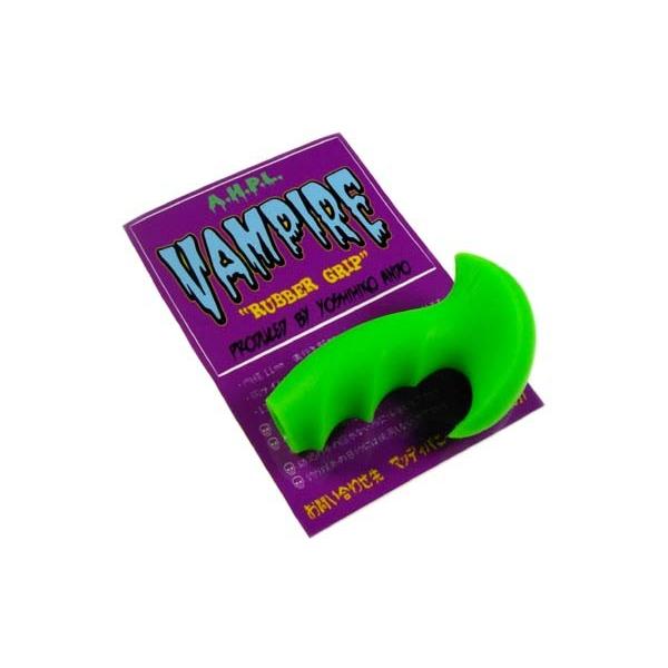 招き猫ヴァンパイアグリップ　グリーン A.H.P.L. ヴァンパイアグリップ ラバー グリーン : lureshopSAWA
