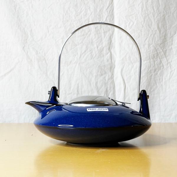 ZENティーポット ジーンズブルー 500cc ZEROJAPAN 雅紅茶 teaware