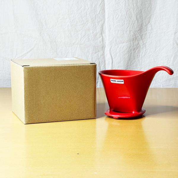 コーヒードリッパー セラミック ZEROJAPAN 陶製のやわらかな味わいとふたつ穴の魅力 雅紅茶 coffeeware