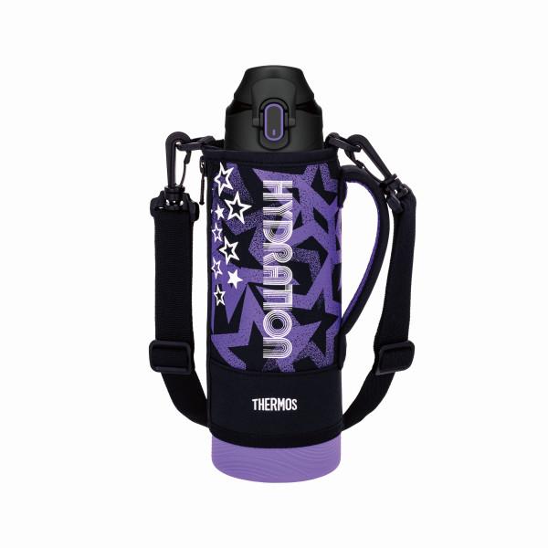 サーモス 真空断熱スポーツボトル FJS-1000F BKPL ブラックパープル  