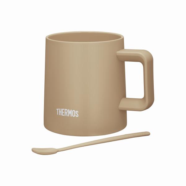 THERMOS サーモス 真空断熱マグカップ JDZ-350 CL カフェラテ THERMOS サーモス 真空断熱マグカップ JDZ-350 CL カフェラテ