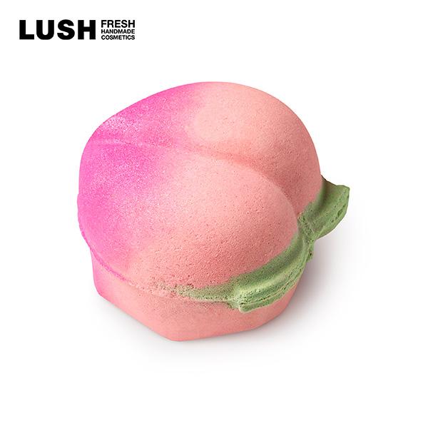 LUSH ピーチィボム バスボム 発泡 入浴剤 プレゼント向け プチ