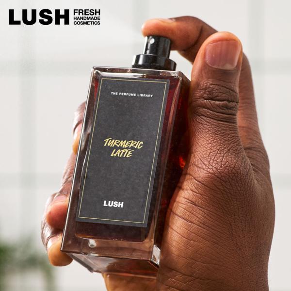 LUSH スパイシーラテ パフューム 香水 フレグランス クリスマス 数量限定 ギフト プレゼント バニラ スパイス 甘い 香り リフレッシュ ラッシュ 公式 30ml