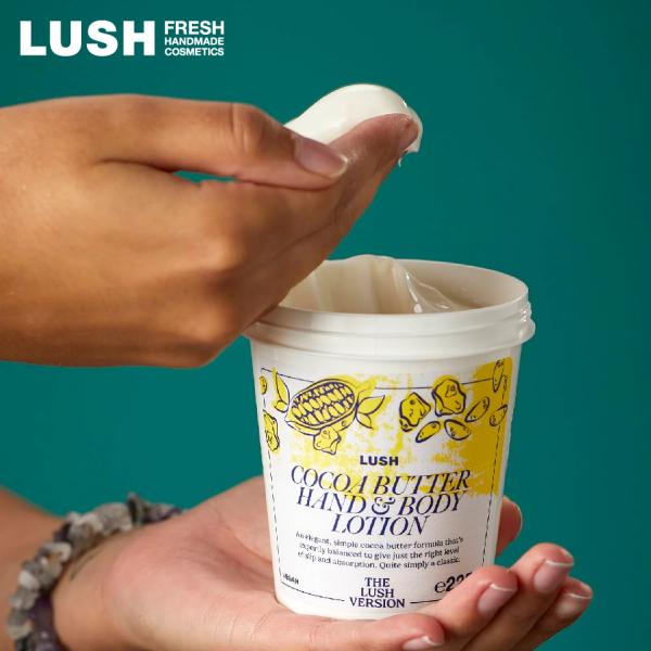 LUSH CCB ハンド＆ボディローション LUSHバージョン ハンドケア ボディケア カカオバター おしゃれ  コスメ プレゼント ラッシュ 公式