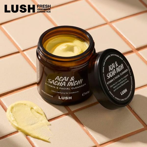 LUSH AC＆SI フェイシャルクレンザー 洗顔料 クレンジング メイク落とし クリーム スキンケア   自然派 コスメ プレゼント ラッシュ 公式