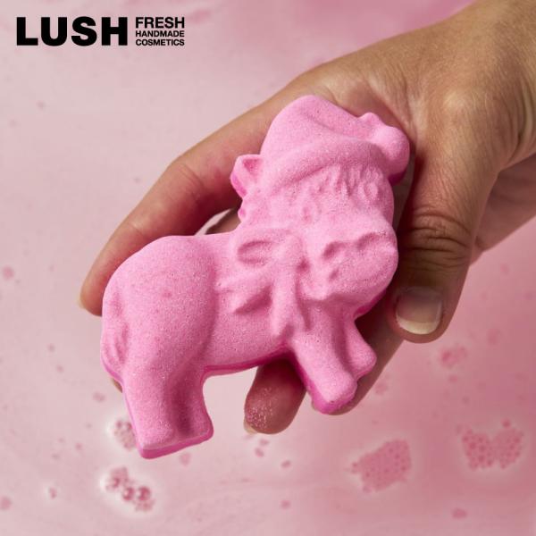 LUSH ドミニク ザ ドンキー バスボム 入浴剤 クリスマス 数量限定 ギフト プレゼント お風呂 保湿 かわいい スパイス 香り 癒やし ラッシュ 公式