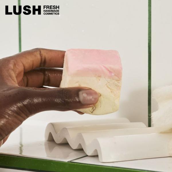 LUSH スモアーズ フローティングソープ ボディウォッシュ 固形ボディソープ クリスマス 数量限定 ギフト プレゼント シナモン 保湿 潤い ラッシュ 公式