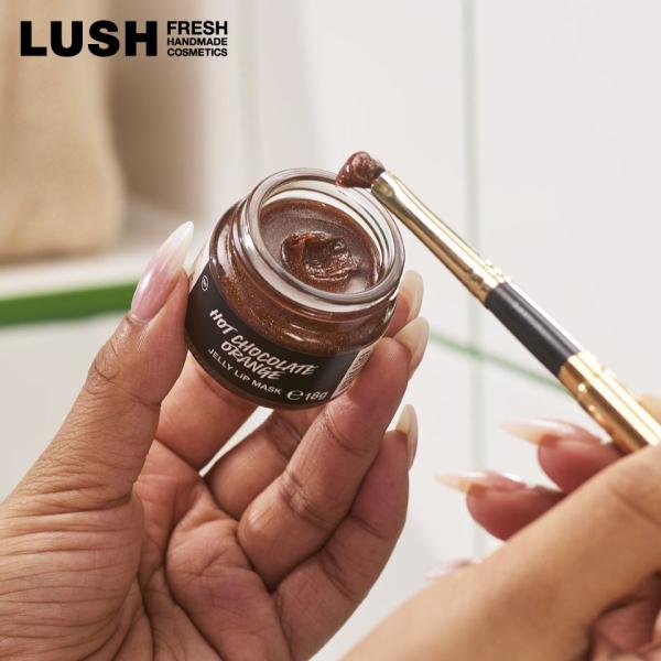 LUSH ホットスイートシトラス リップジェリー リップマスク パック クリスマス 数量限定 ギフト プレゼント 唇 保湿 潤い 柑橘 甘い 香り ラッシュ 公式