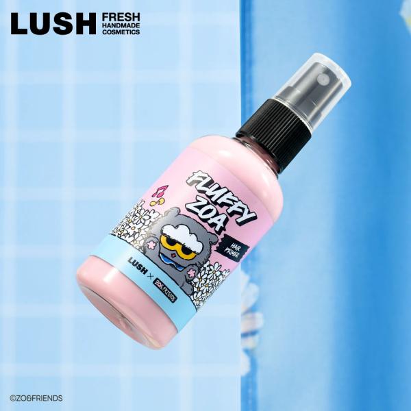 LUSH �t���b�t�B�[ ZOA �w�A�v���C�}�[ 100g �w�A�~�X�g ZO&FRIENDS �w�A�P�A �M�t�g �􂢗����Ȃ� �g���[�g�����g �ێ� �� �c�� �������� ���b�V�� ���� ���i�摜1