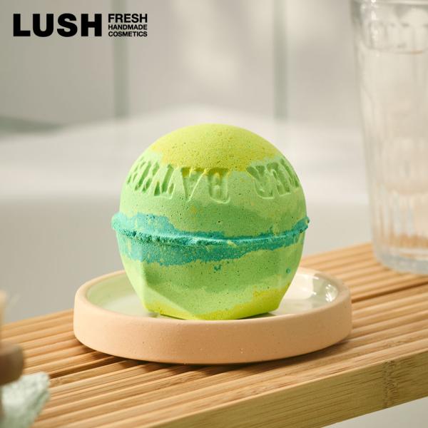 LUSH 頭の深呼吸 バスボム 入浴剤 数量限定 ギフト プレゼント お風呂 保湿 ミント ユーカリ レモン 香り 爽快 リフレッシュ 癒やし 贈り物 ラッシュ 公式
