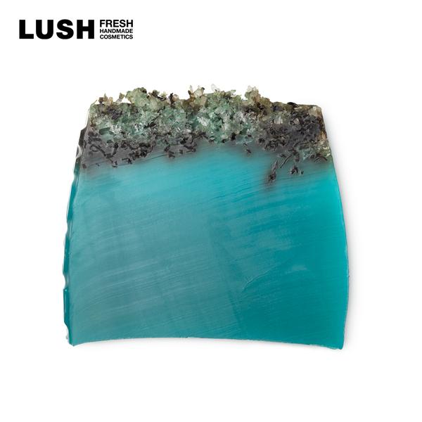 LUSH ラッシュ 公式 シーベジタブル ソープ 100g 固形 石鹸 プレゼント向け シーソルト ...