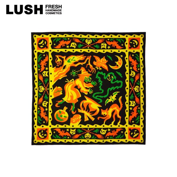 LUSH シーズンオブザウィッチ ノットラップ Knot wrap 誕生日 お礼 風呂敷 70cm ラッピング ギフト プレゼント ラッシュ 公式
