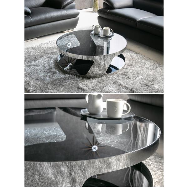 モダン 丸 センターテーブル テーブル ガラス製 高級 シルバー おしゃれ センターテーブル メタル ガラステーブル ローテーブル 丸 ブラック 黒 おしゃれ