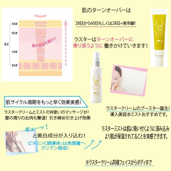 膝の黒ずみに着目したluster ラスタークリーム 60g ラスターミスト 100ml Buyee Buyee 日本の通販商品 オークションの代理入札 代理購入