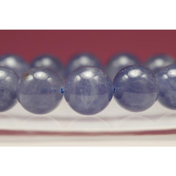 アイオライト 12.5mm 天然石 パワーストーン ブレスレット : LUSTER 